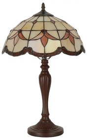 Lampa stolová vitráž Tiffany Ø35*53