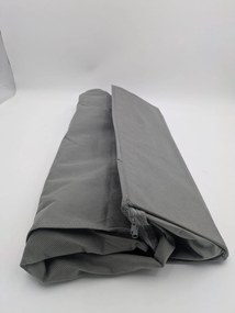 Goodhome 2. akosť - textilný úložný box na oblečenie a posteľnú bielizeň, CASTEL 93x55x19, sivý