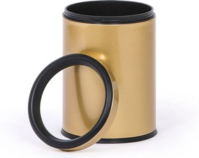 Odpadkový kôš 10 l, zlatý