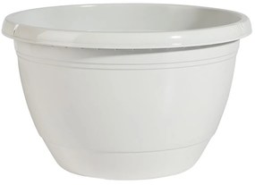 Desch Plantpak Závesný kvetináč s hákom EMMA 25 cm, biely