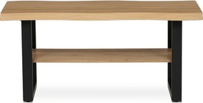 Konferenčný stolík CT-F4212 OAK divoký dub / čierny