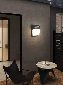 Toolight Toolight, nástenné svietidlo 24,5x18 cm, 1xE27, RSL013-1W, čierna, OSW-10246