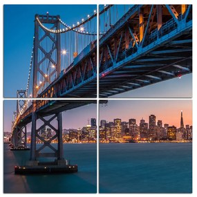 Obraz na plátne - San Francisco - štvorec 3923D (100x100 cm)