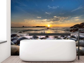 Gario Fototapeta Západ slnka nad morom Materiál: Vliesová, Rozmery: 450 x 315 cm