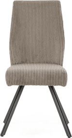 Svetlosivé menčestrové jedálenské stoličky v súprave 2 ks Anibal – Marckeric