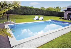 Bazénový set kompletný CF Block Planet Pool De Luxe 8x4x1,5 m modrá fólia