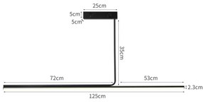 Immax NEO 07235L - LED Stmievateľný luster na tyči LITE ASTA LED/28W/230V Tuya + DO