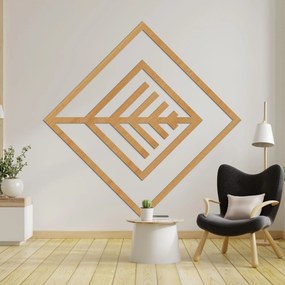 SENTOP | Geometrická drevená dekorácia na stenu – Moderný dizajn | SENTOP HDF0397-B