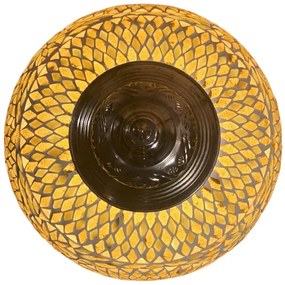 Turkish lampa stolná orientálna Globe SUNFLOWER Ø25