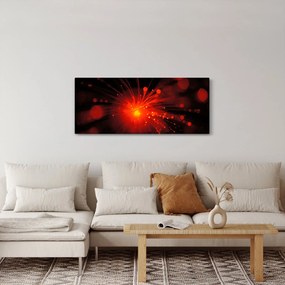 Obraz iskrenie abstrakcie (120x50 cm)