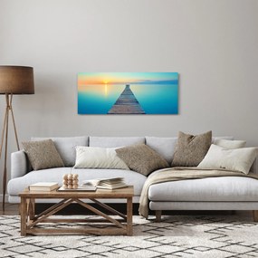 Obraz - Mólo do nekonečna (120x50 cm)