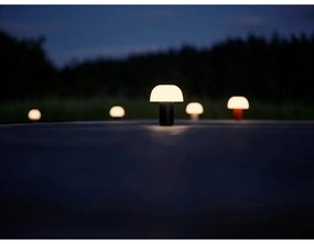 Čierna hliníková LED stmievateľná stolová lampa (výška 22 cm) Harvest – Zone