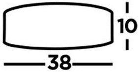 Searchlight 23298-2GY - Stropné svietidlo DRUM PLEAT 2xE27/15W/230V šedá