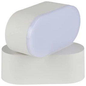 LED Vonkajšia flexibilná nástenné svietidlo LED/5W/230V 4000K IP65 biela