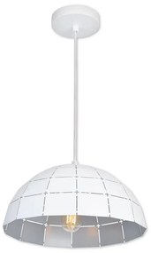 Top Light Top Light Apolo 40B - Luster na lanku 1xE27/40W/230V biela/strieborná TP1606