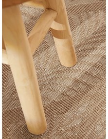 Vnútorný a vonkajší koberec v béžovej a slonovinovej farbe 160x230 cm Duet Liora – NORTHRUGS