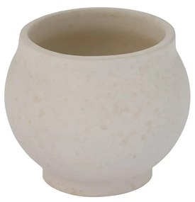 Storefactory Keramický obal na kvetiny Berghalla Off-White Ø 10 cm