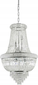 Závesné svietidlo Ideal Lux Dubai SP10 chróm E14 10x40W 52cm