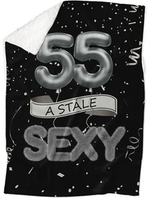 Deka Stále sexy – Čierna (vek: 55, Podšitie baránkom: ÁNO)