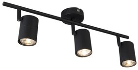 Inteligentné bodové svetlo čierne naklápateľné vrátane WiFi GU10 - Jeana 3