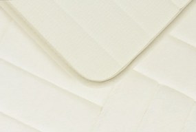 BO-MA, Protišmyková kúpeľňová predložka 3D 667 cream, 50x40, biela, kúpeľňa