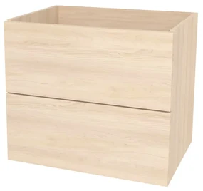 Mereo, Mereo Ponte, kúpeľňová skrinka 61 cm, Multidecor, Javor Hard šampanský, MER-CN290SJHS2