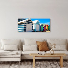Obraz - Pláž Brighton, Melbourne, Austrália (120x50 cm)