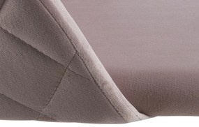 Štýlová jedálenská stolička Alexandre, svetloružová