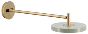 Svetlozelené LED nástenné svietidlo so stmievačom ø 15 cm Asteria Wall Long – UMAGE
