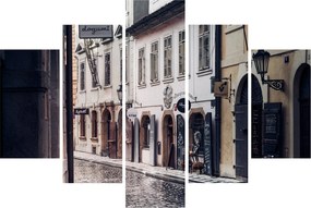 Obraz - Pražská ulička (150x105 cm)