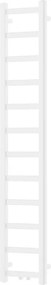 Mexen Bolt, vykurovacie teleso 1500 x 300 mm, 295 W, spodné a stredové, biela, W126-1500-300-00-20
