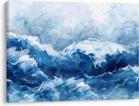 Obraz - Ilustrácia mora (70x50 cm)