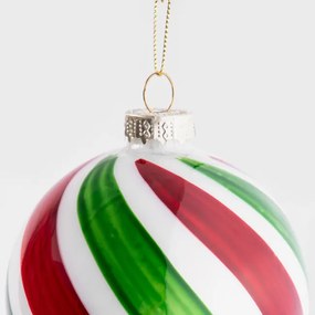 Vianočná ozdoba AMERE zelená / červená 715136
