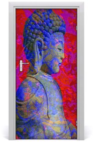 Samolepiace fototapety na dvere Abstrakde budha 85x205 cm