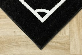 Koberec Lima 6333B čierny / biely