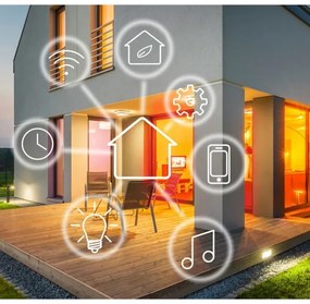 RGB LED Stmievateľný pásik Wi-fi + hudobná funkcia LED/16W/230V 5 m Tuya