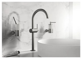 GROHE Atrio - Dávkovač tekutého mydla, kartáčovaný Hard Graphite 40306AL3