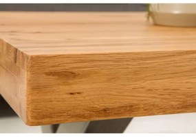 Konferenčný stôl 38808 110x60cm Masív drevo Divoký Dub  - Komfort-nábytok