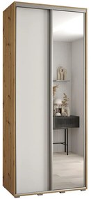 Skriňa 45 Canaris 3 100 artisan/biela/silver