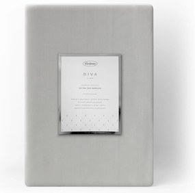 SATÉNOVÉ OBLIEČKY DINA 200X220 CM, 2KS 70X80 CM SVETLOSIVÉ