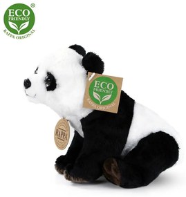 Plyšová panda 18 cm ECO-FRIENDLY