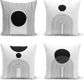 Obliečky na vankúše v súprave 4 ks 43x43 cm Simple Arch – Minimalist Cushion Covers