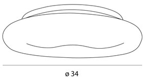 MAXLIGHT C0233 - LED Stropné svietidlo DUO LED/10W/230V pr. 34 cm biela