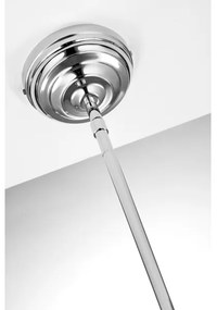 Jupiter 2071 - Luster na tyči PLATINO 1xE27/15W/230V zelená/lesklý chróm