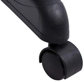 Vešiakový stojan na kolieskach IDA čierny