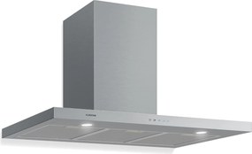 Klarstein Limelight, digestor, 90 cm, nástenný, 600 m³/h, strieborný