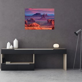 Sklenený obraz - Hunts Mesa (70x50 cm)
