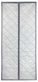 Termo záves do dverí v sivo-striebornej farbe 80x200 cm – Maximex