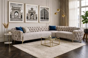 ROHOVÁ SEDAČKA CHESTERFIELD CESARIO 210 x 210 cm