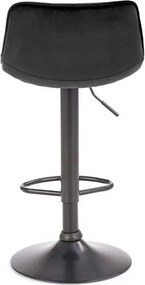 Barová stolička Hertha (čierna). Vlastná spoľahlivá doprava až k Vám domov. 1039569